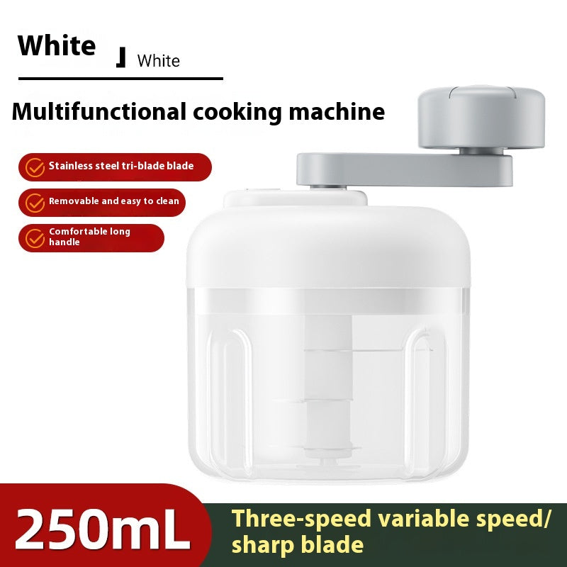 Compact Hand-Crank Food Chopper