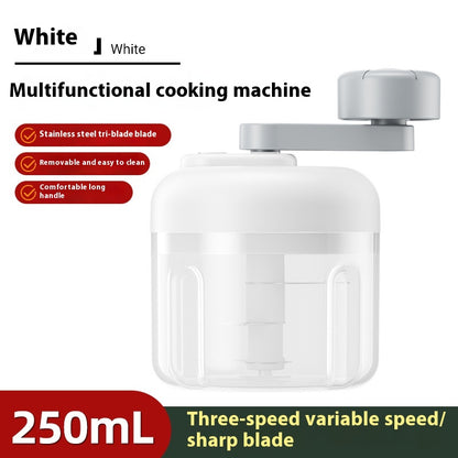 Compact Hand-Crank Food Chopper