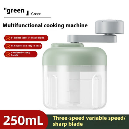 Compact Hand-Crank Food Chopper